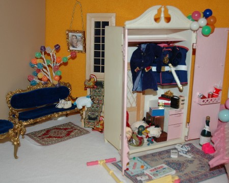 Michael Jackson's Bedroom Closet