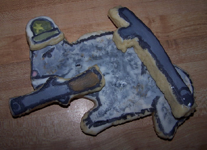 Sweet but dangerous...Sugar Bush Squirrel made into a cookie form by Ben