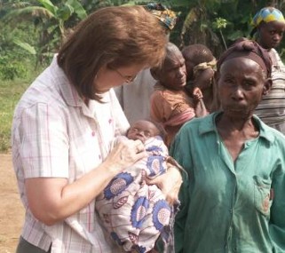 A baby whose parents are both dead
