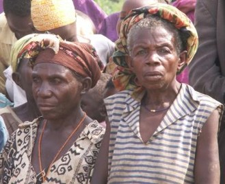 2 Pigmy Ladies who received Jesus as their Lord and Savior