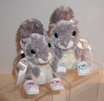 6 Sugar Bush Squirrel Stuffed Animal