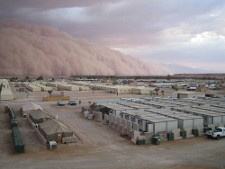 Sandstorm in Iraq