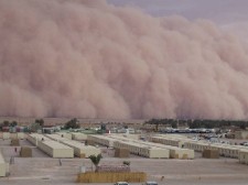 Sandstorm in Iraq